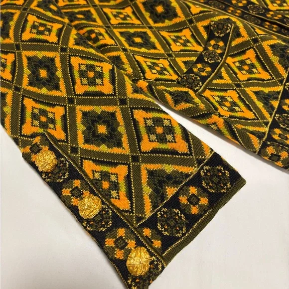 Vintage Yves Saint Laurent Rive Gauche Wool Cardigan/Coat